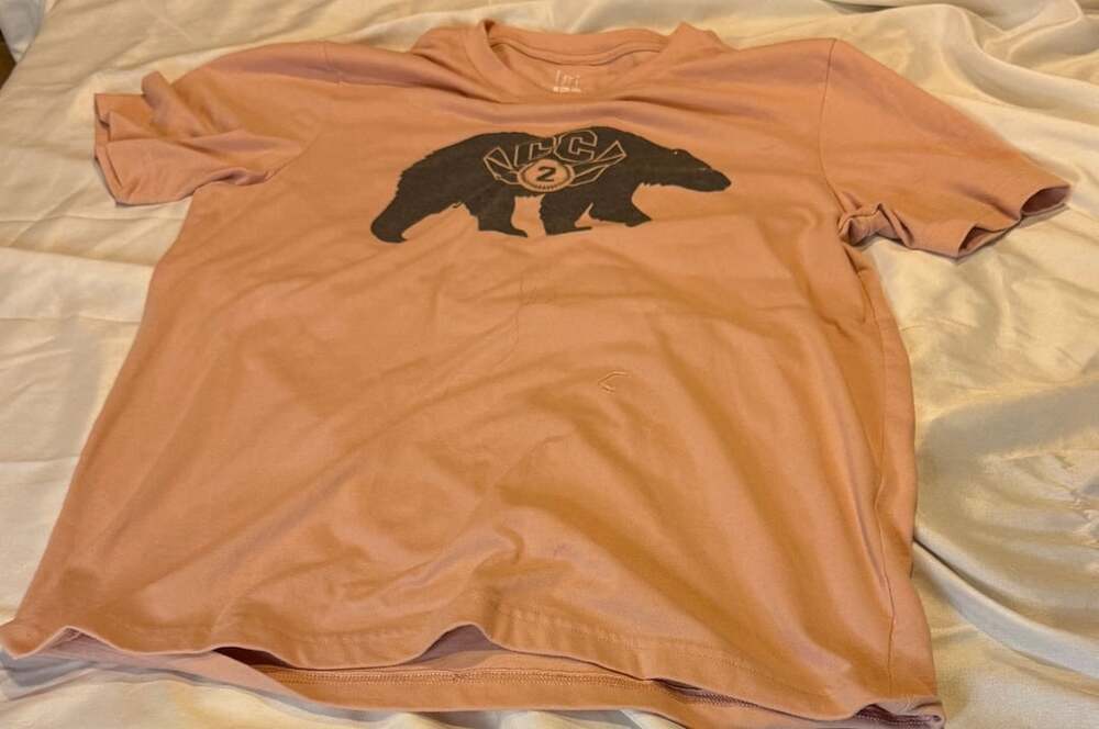 George Bear Graphic T-Shirt M (38-40) Pink